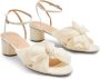 Loeffler Randall Dahlia sandalen met strik Beige - Thumbnail 5