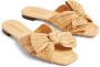 Loeffler Randall Daphne raffia sandalen Beige - Thumbnail 4