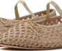 Loeffler Randall Losia raffia ballerina's Beige - Thumbnail 2