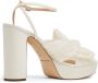 Loeffler Randall Natalia geplooide sandalen Wit - Thumbnail 3