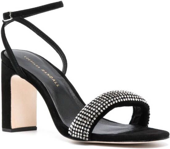 Loeffler Randall Shay sandalen verfraaid met stras Zwart