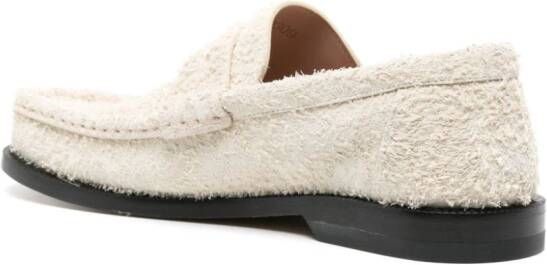 LOEWE Campo suède loafers Beige