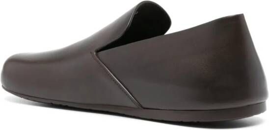 LOEWE Lago leren loafers Bruin