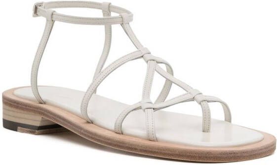 Low Classic Leren sandalen Wit