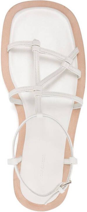 Low Classic Leren sandalen Wit