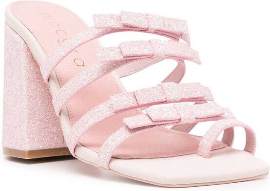 Macgraw Dorothy sandalen met glitter Roze