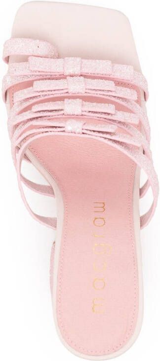 Macgraw Dorothy sandalen met glitter Roze