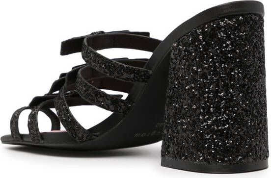 Macgraw Dorothy sandalen met glitter Zwart