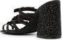 Macgraw Dorothy sandalen met glitter Zwart - Thumbnail 3