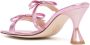 Madison.Maison Sandalen met metallic-effect Roze - Thumbnail 3