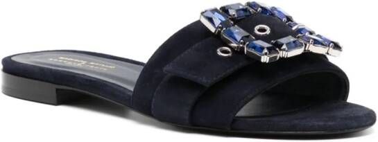 Madison.Maison Madison Maison Fade sandalen met gesp Blauw