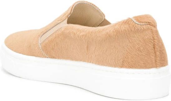 Madison.Maison Sneakers met ronde neus Bruin