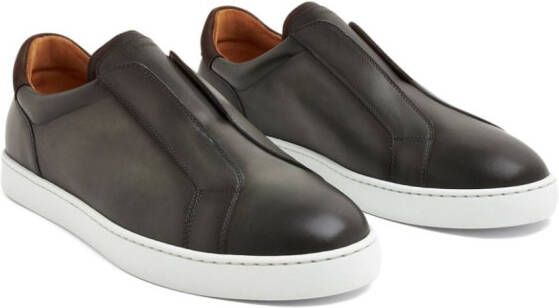 Magnanni Leren sneakers Zwart