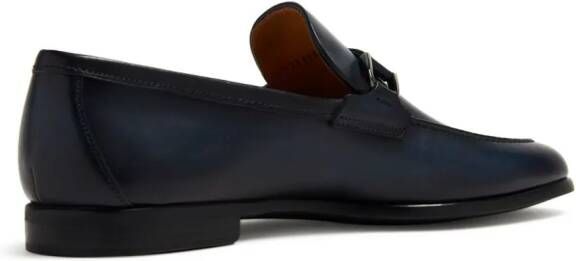 Magnanni Dinos leren loafers Blauw