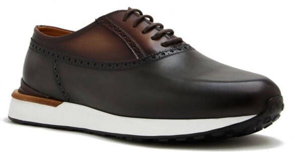 Magnanni Leren sneakers Zwart