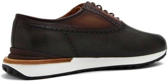 Magnanni Leren sneakers Zwart