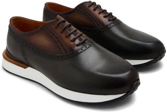 Magnanni Leren sneakers Zwart