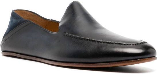 Magnanni Leren loafers Zwart