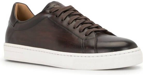 Magnanni Leren sneakers Bruin