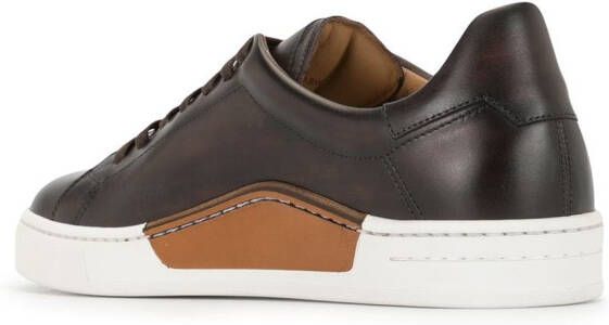 Magnanni Leren sneakers Bruin