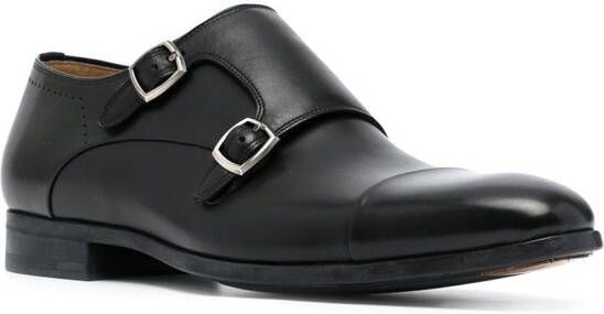 Magnanni Oxford gespschoenen Zwart