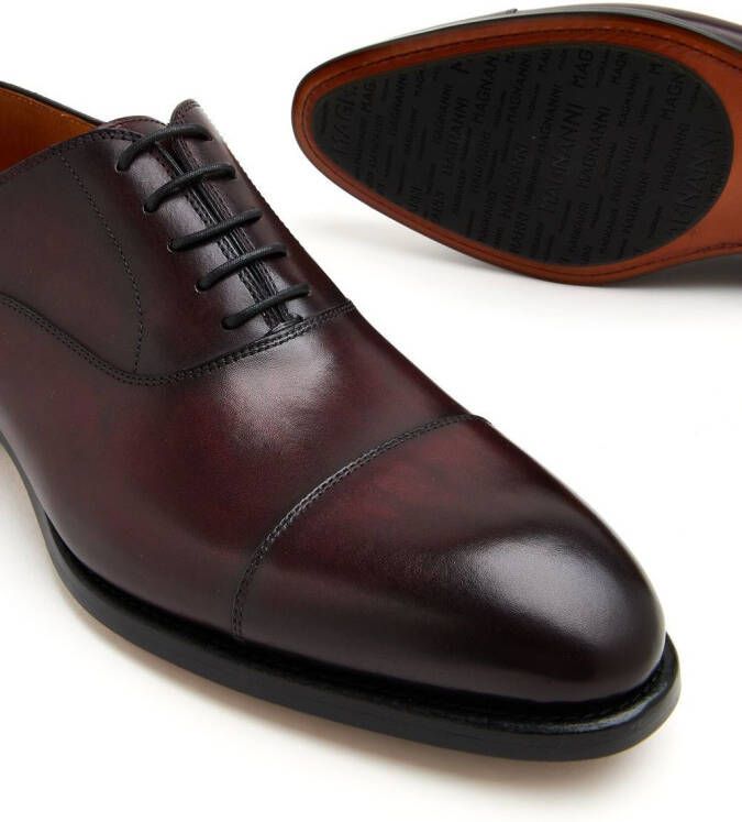 Magnanni Oxford schoenen met ombré-effect Bruin