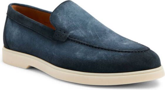 Magnanni Paraiso loafers met stiksels Blauw