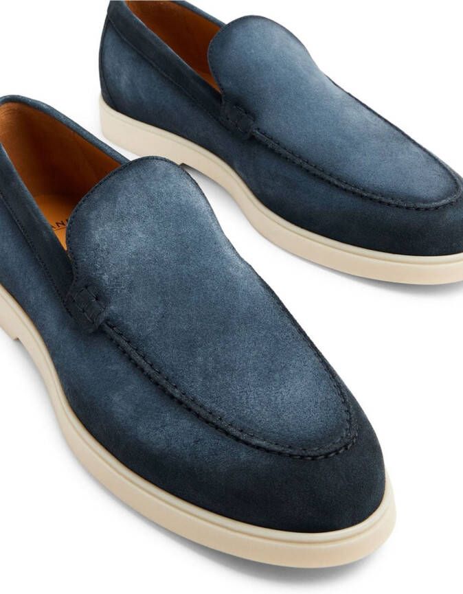 Magnanni Paraiso loafers met stiksels Blauw