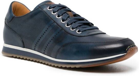 Magnanni sneakers met logo detail Blauw