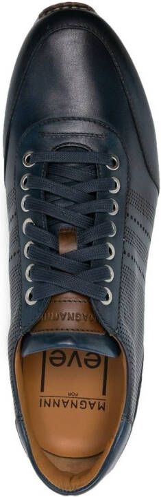 Magnanni sneakers met logo detail Blauw