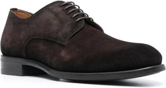 Magnanni Suède derby schoenen Bruin