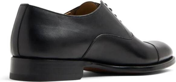 Magnanni Leren Oxford schoenen Zwart