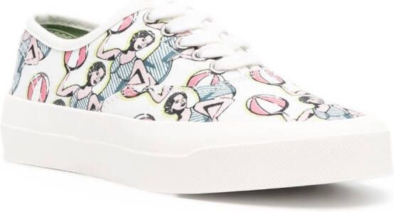 Maison Kitsuné x Hotel Olympia Dancing Girls sneakers Wit