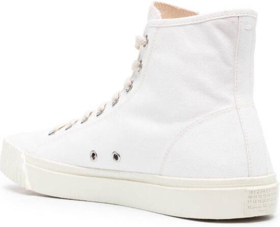 Maison Margiela Tabi high-top sneakers Wit