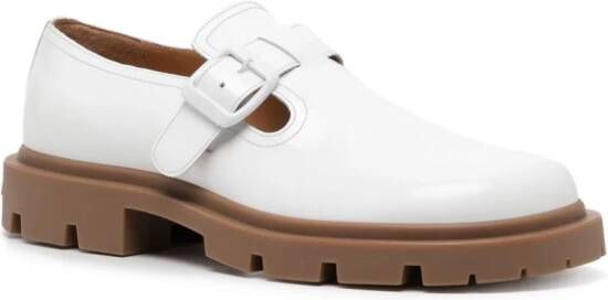 Maison Margiela Ivy leren loafers Wit