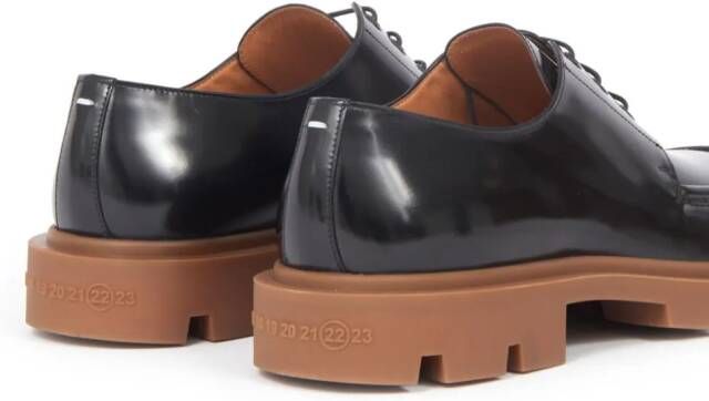 Maison Margiela Leren brogues Zwart