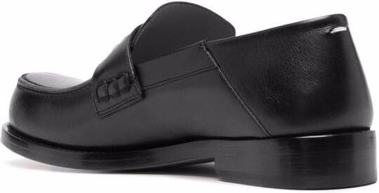 Maison Margiela Camden leren loafers Zwart