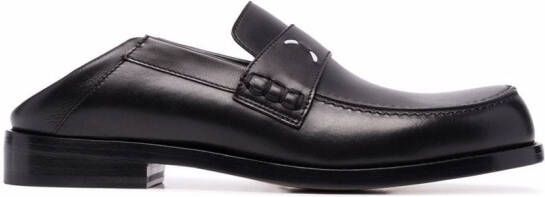 Maison Margiela Camden leren loafers Zwart