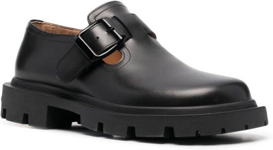 Maison Margiela Ivy leren loafers Zwart