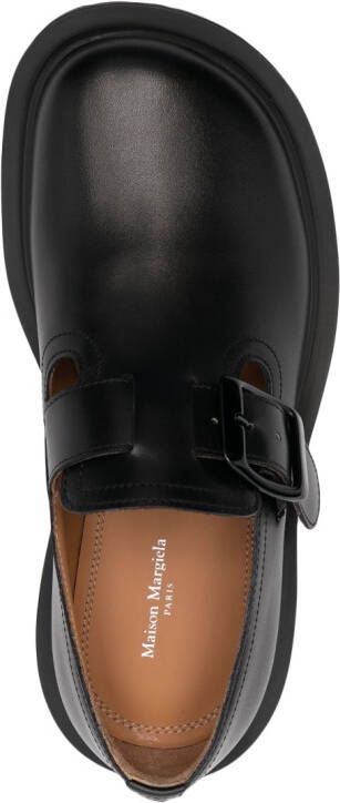 Maison Margiela Ivy leren loafers Zwart