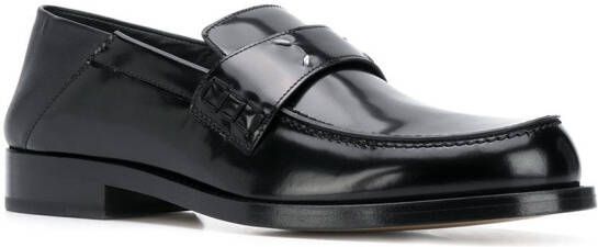 Maison Margiela Camden leren loafers Zwart