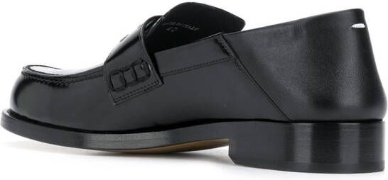 Maison Margiela Camden leren loafers Zwart