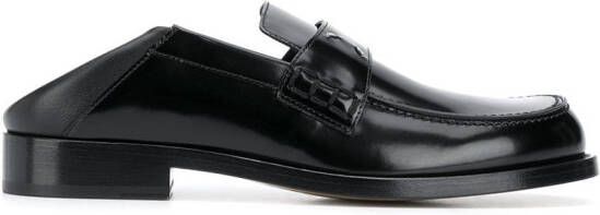 Maison Margiela Camden leren loafers Zwart