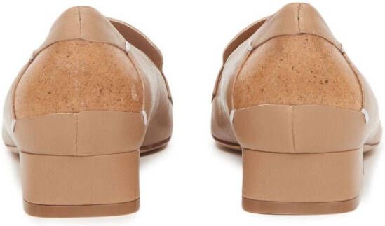 Maison Margiela Four Stitches Décortiqué loafers Beige