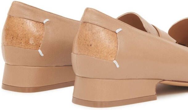 Maison Margiela Four Stitches Décortiqué loafers Beige