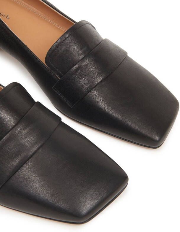 Maison Margiela Four Stitches Décortiqué loafers Zwart