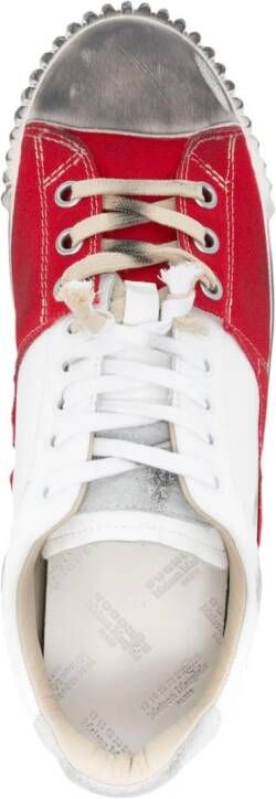 Maison Margiela New Evolution sneakers met vlakken Wit