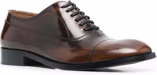 Maison Margiela Leren Oxford schoenen Bruin