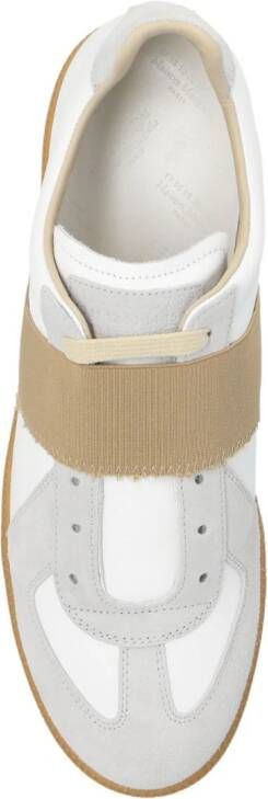 Maison Margiela Replica sneakers met elastische band Wit