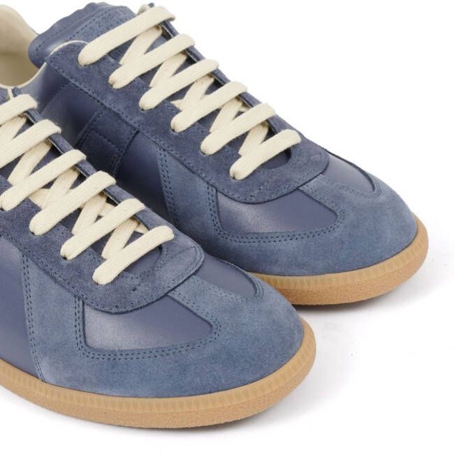 Maison Margiela Replica leren sneakers Blauw